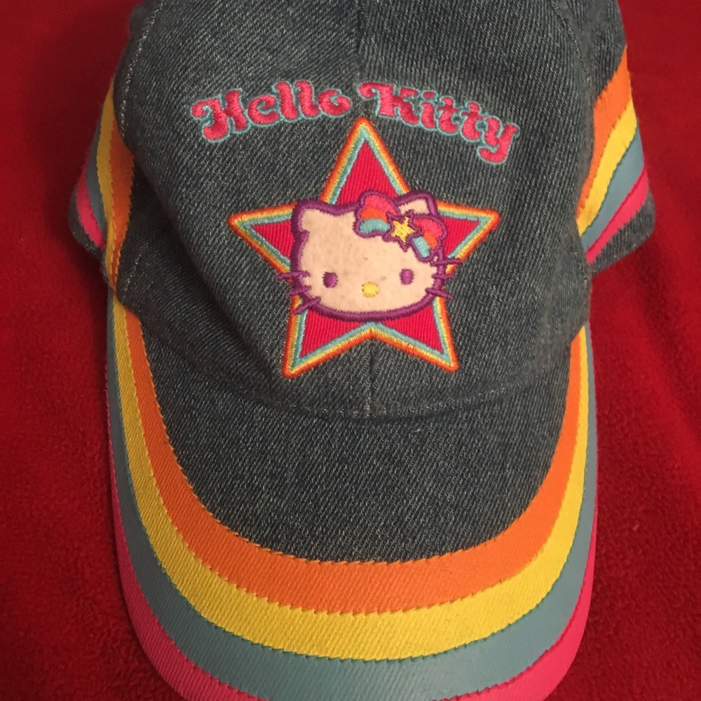 Girls Hello Kitty Kids Baseball Cap